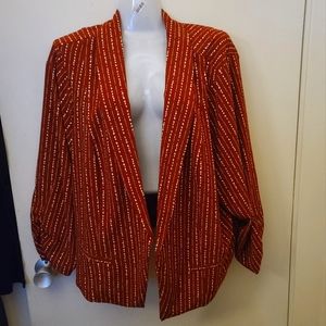 Rust/burgundy blazer [Torrid size 4]